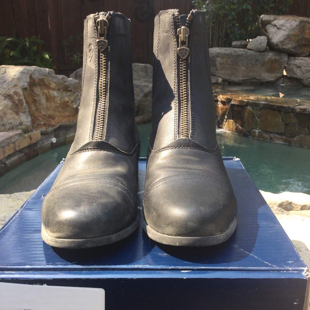 ARIAT LADIES ZIP SCOUT PADDOCK BOOTS